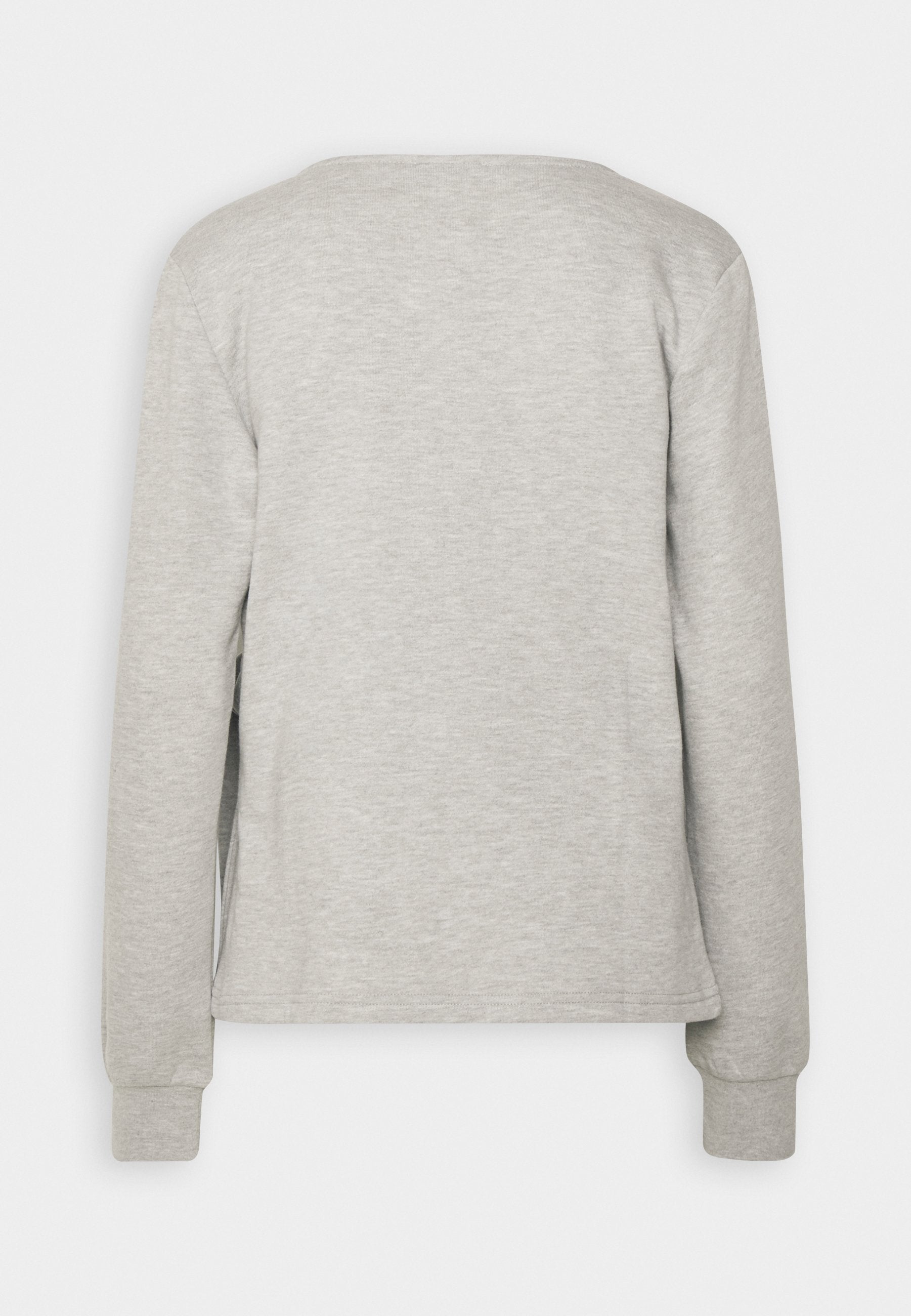 Anna Field Zip-Up Sweatshirt - Mottled Light Grey