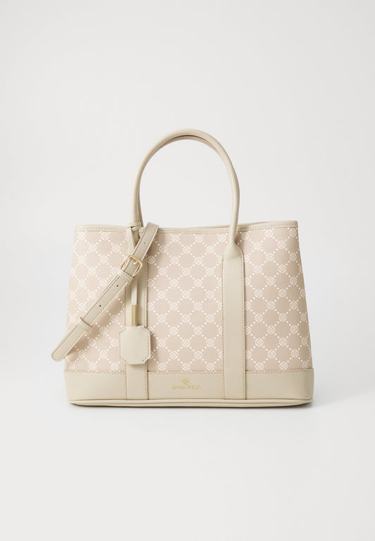 Anna Field Handbag - Braun/beige