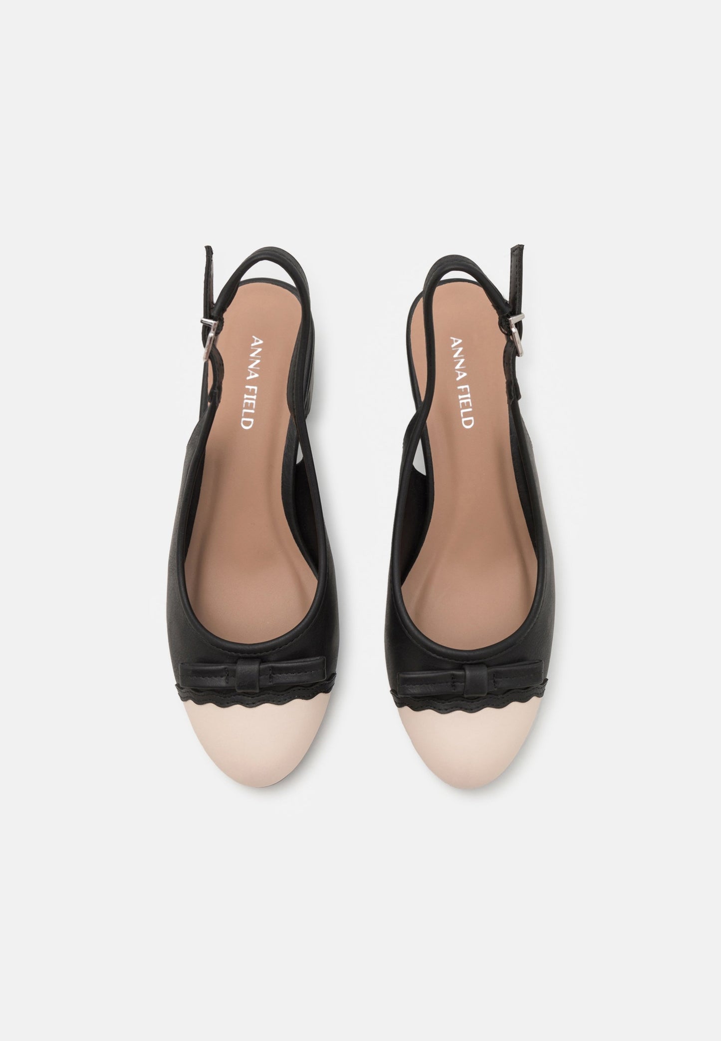  Classic Heels - Black/beige