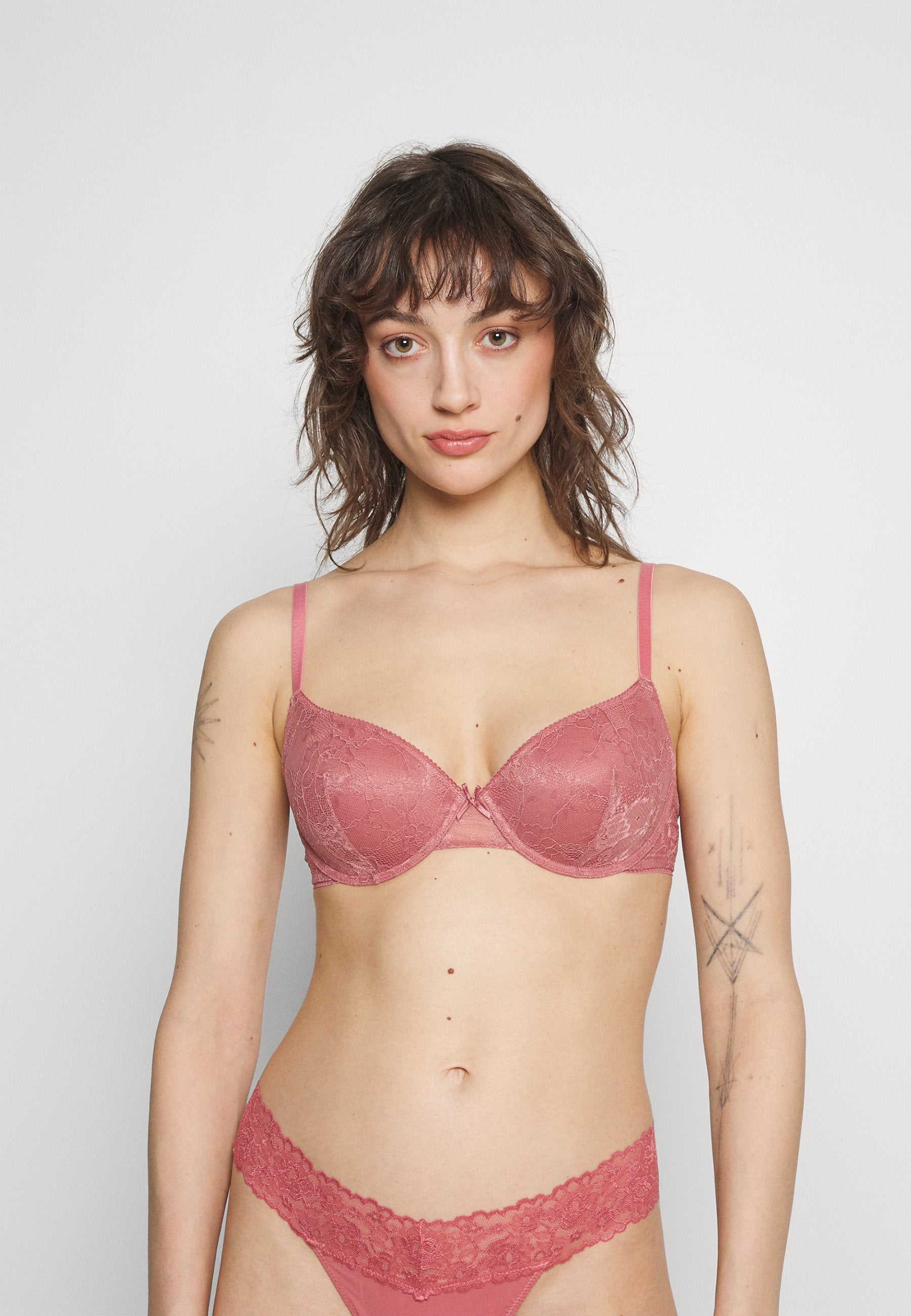 Anna Field 2 Pack- Underwired Bra - Black/Pink