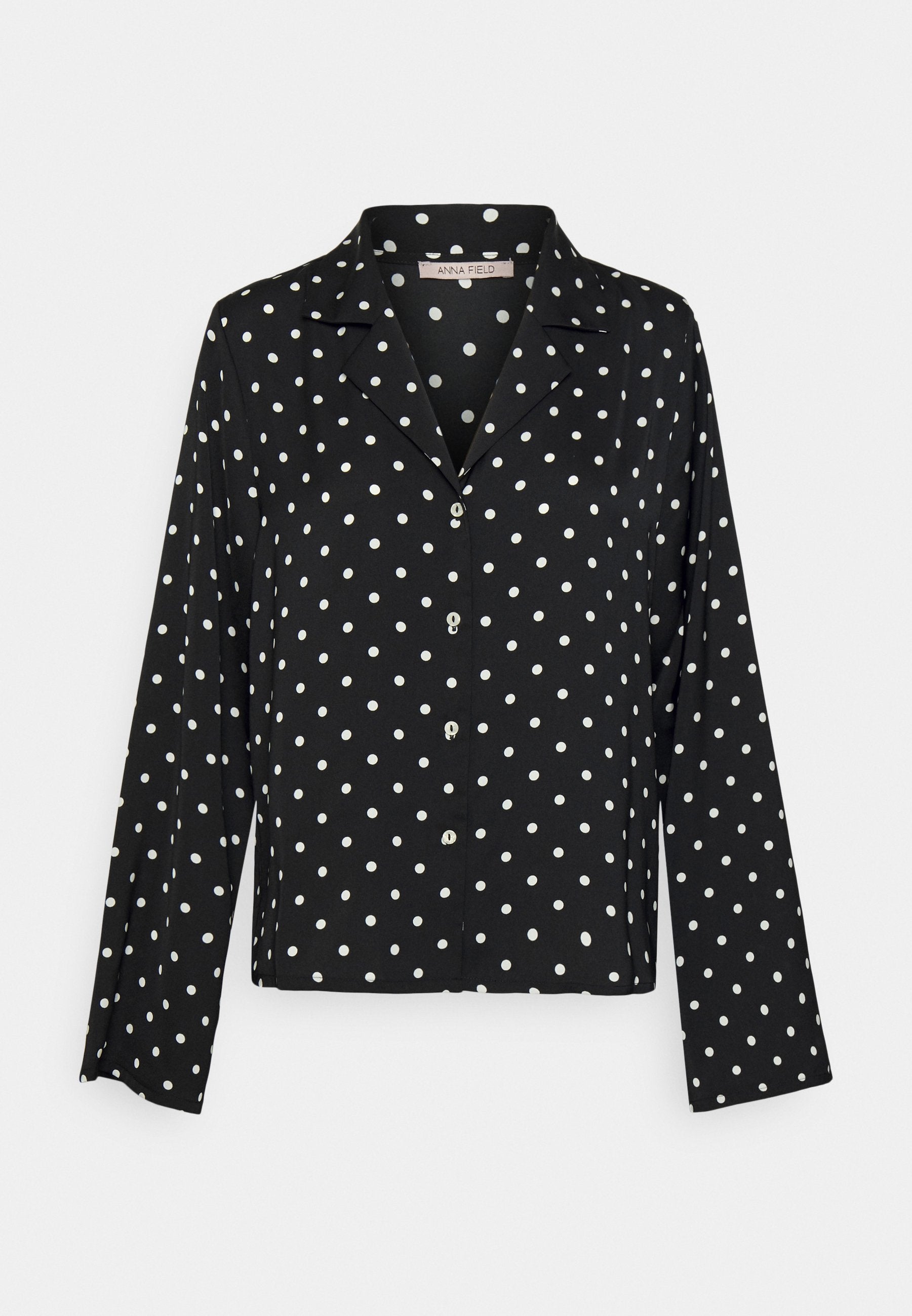 Anna Field Pyjama Set - Black/Off-White