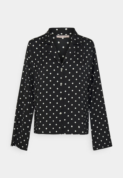 Anna Field Pyjama Set - Black/Off-White