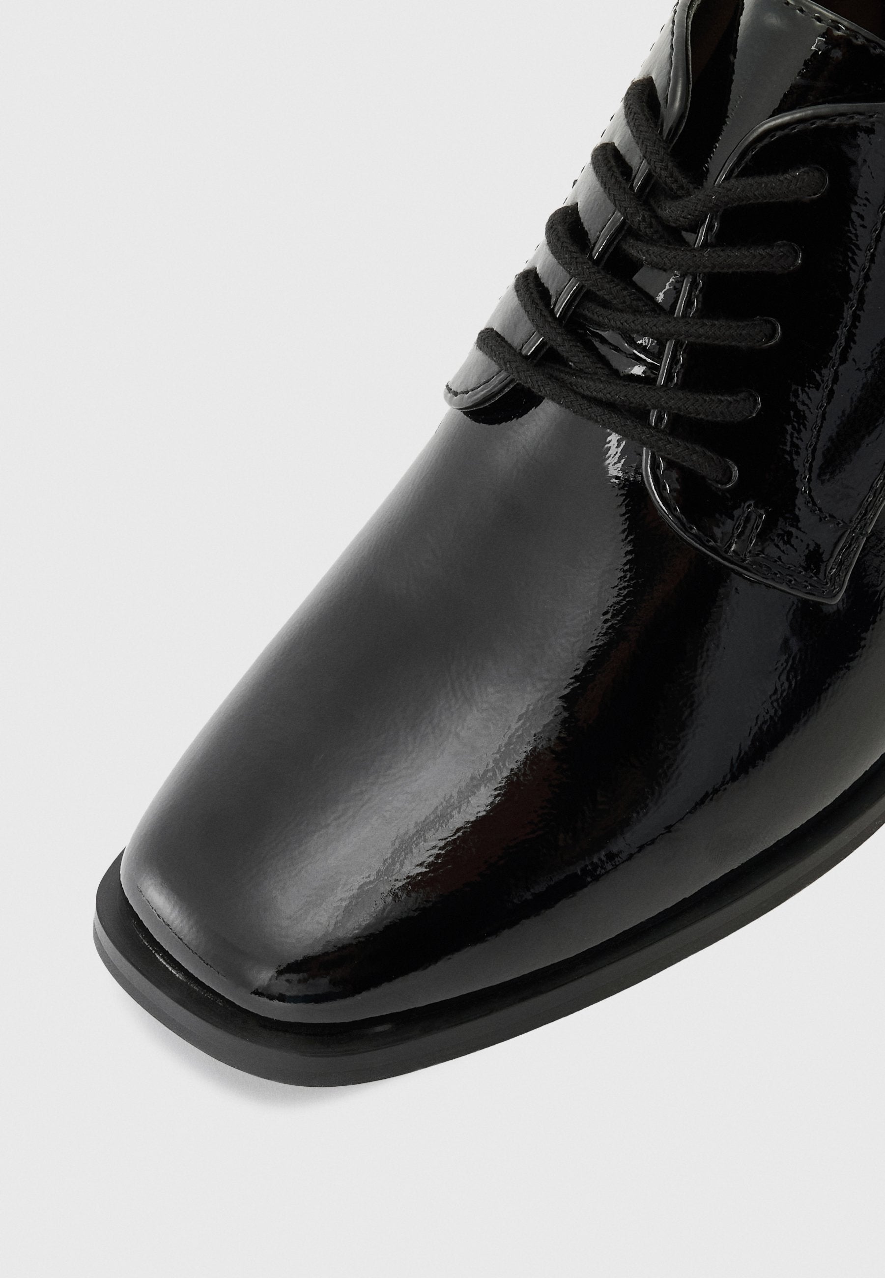 Anna Field Lace-up Heels - Black