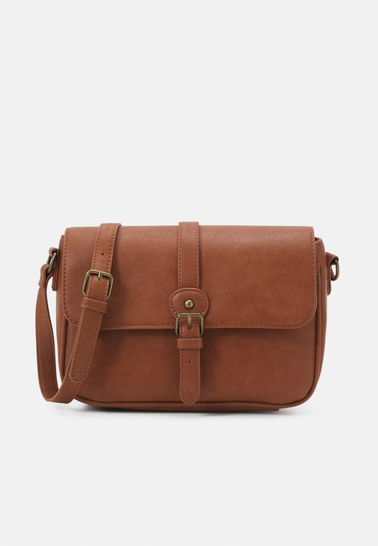 Anna Field Awh-Sust-Llsu8320 / 707 - Taupe - Across Body Bag - Cognac