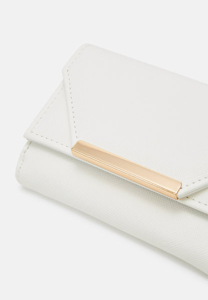 Anna Field Wallet - White