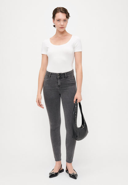  Jeans Skinny Fit - Grey Denim