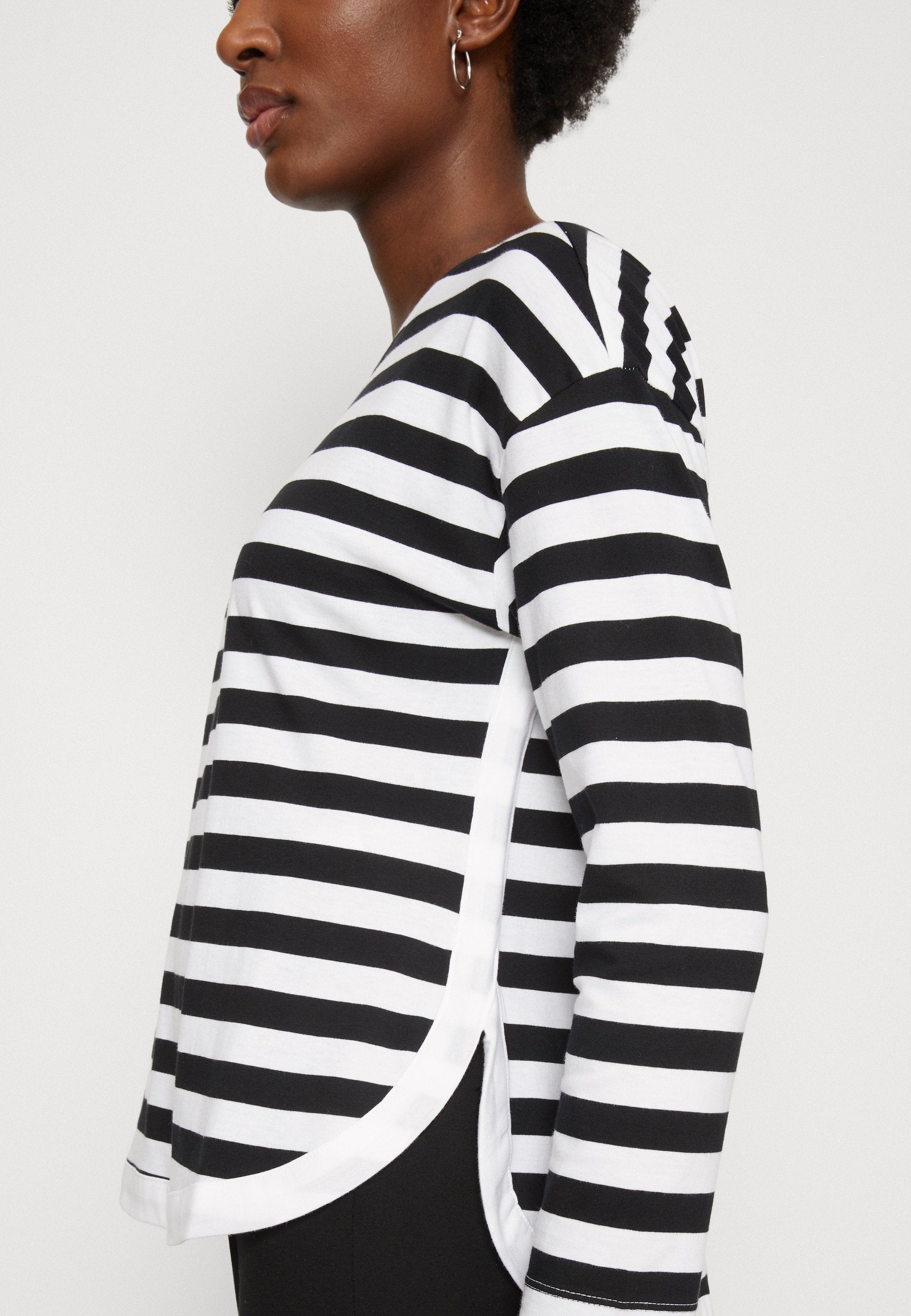 Anna Field Long Sleeved Top - White/Black
