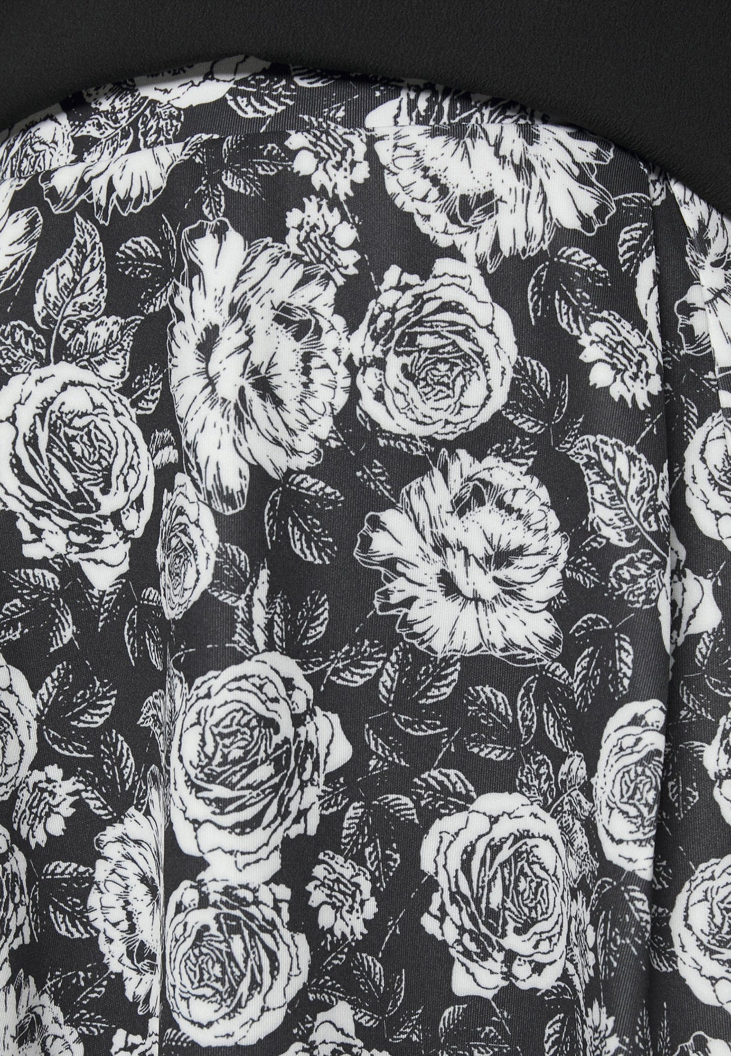 A-Line Skirt - Black/White