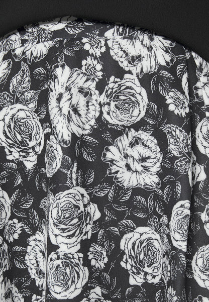  A-Line Skirt - Black/White