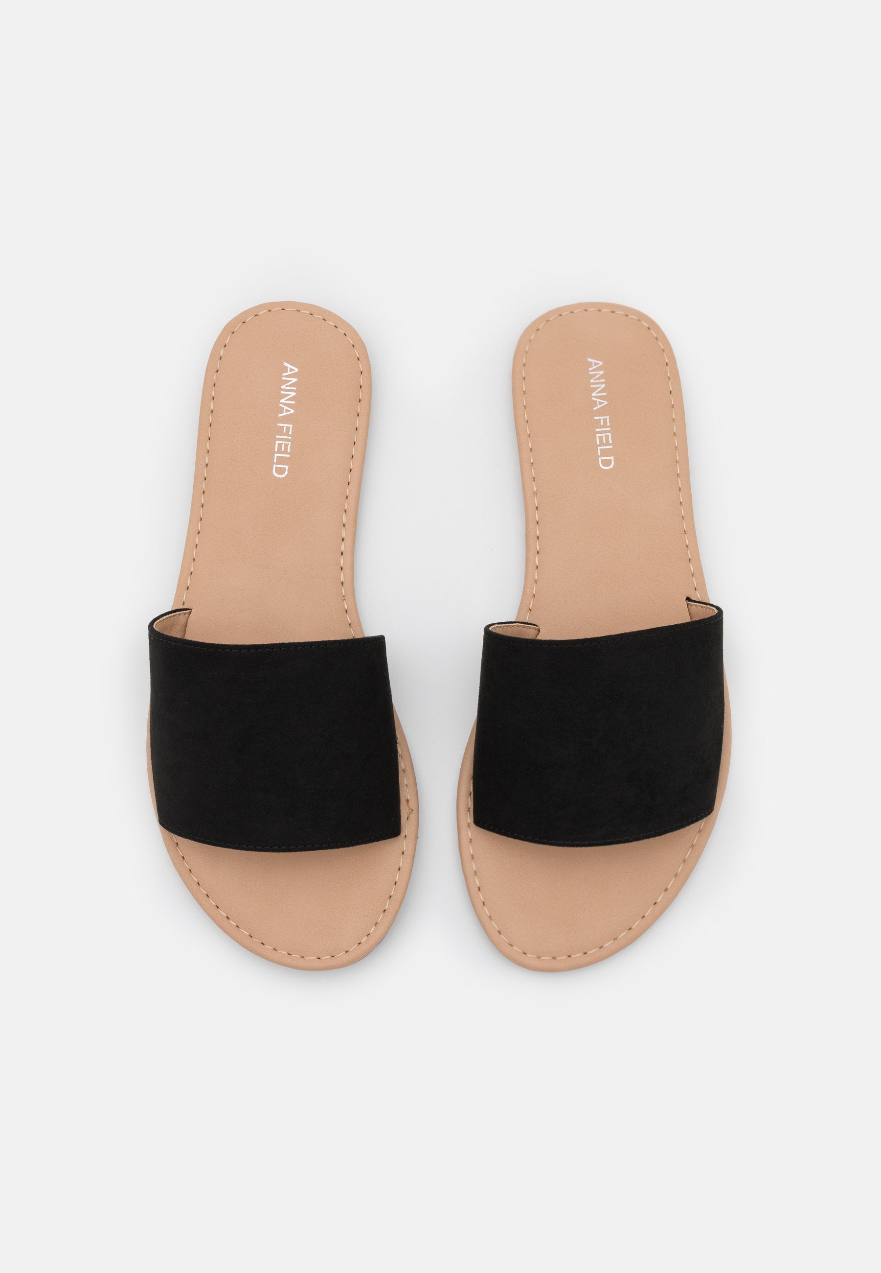 Anna Field 2 Pack - Mules - Black/Cognac