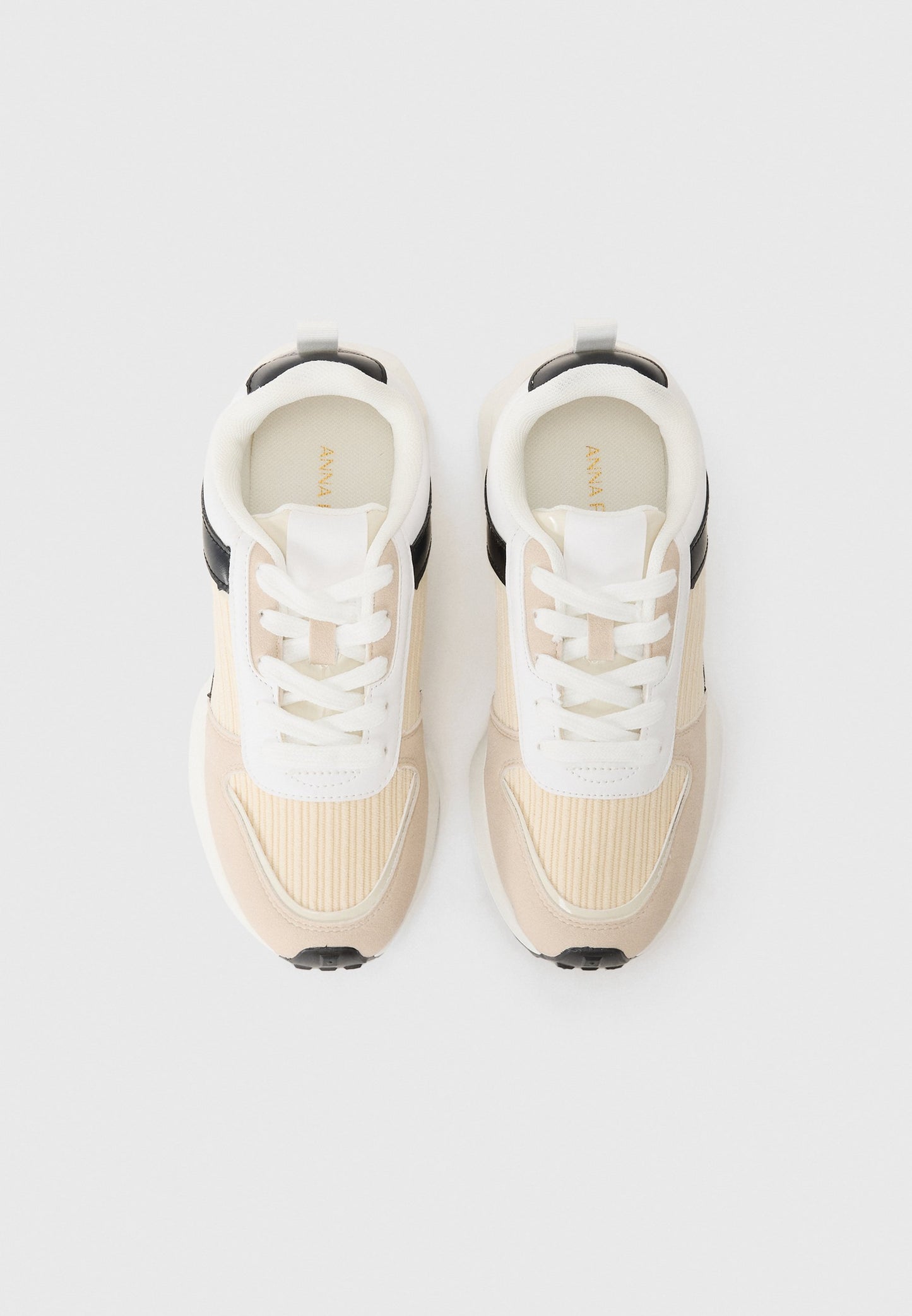Anna Field Trainers - White/beige/black