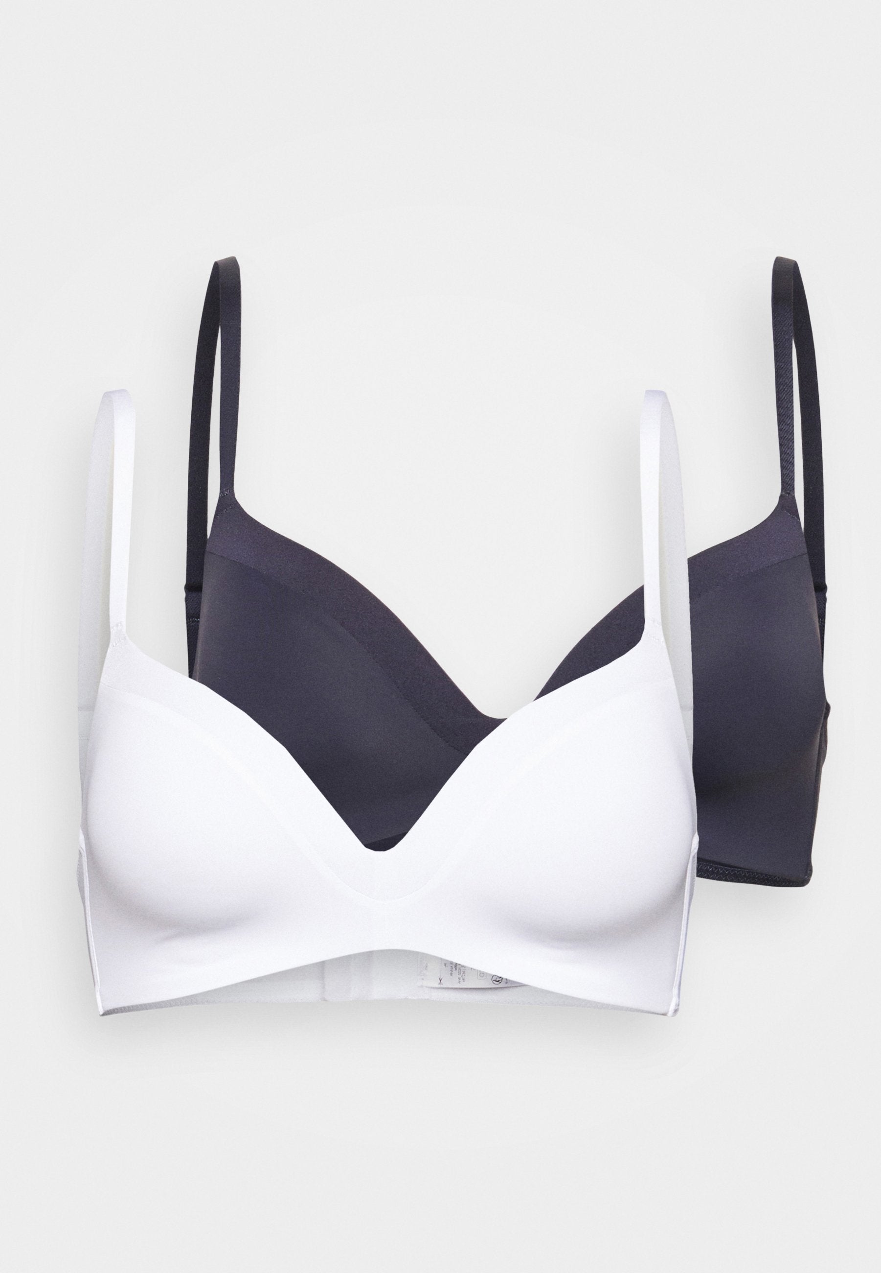 Anna Field 2 Pack - T-Shirt Bra - 502 - Blue_001 - White