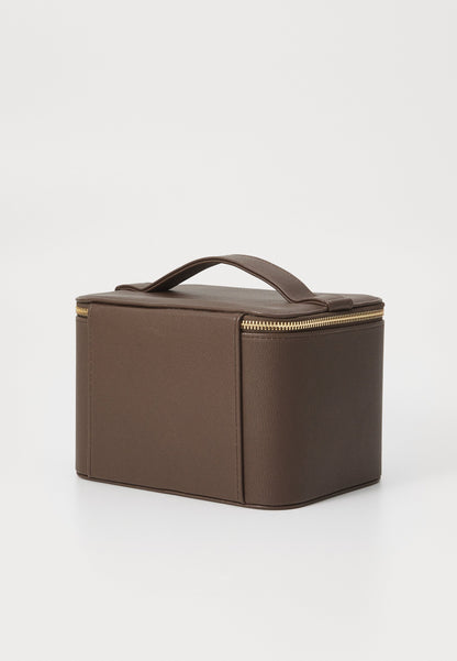 Anna Field Wash Bag - Dark Brown