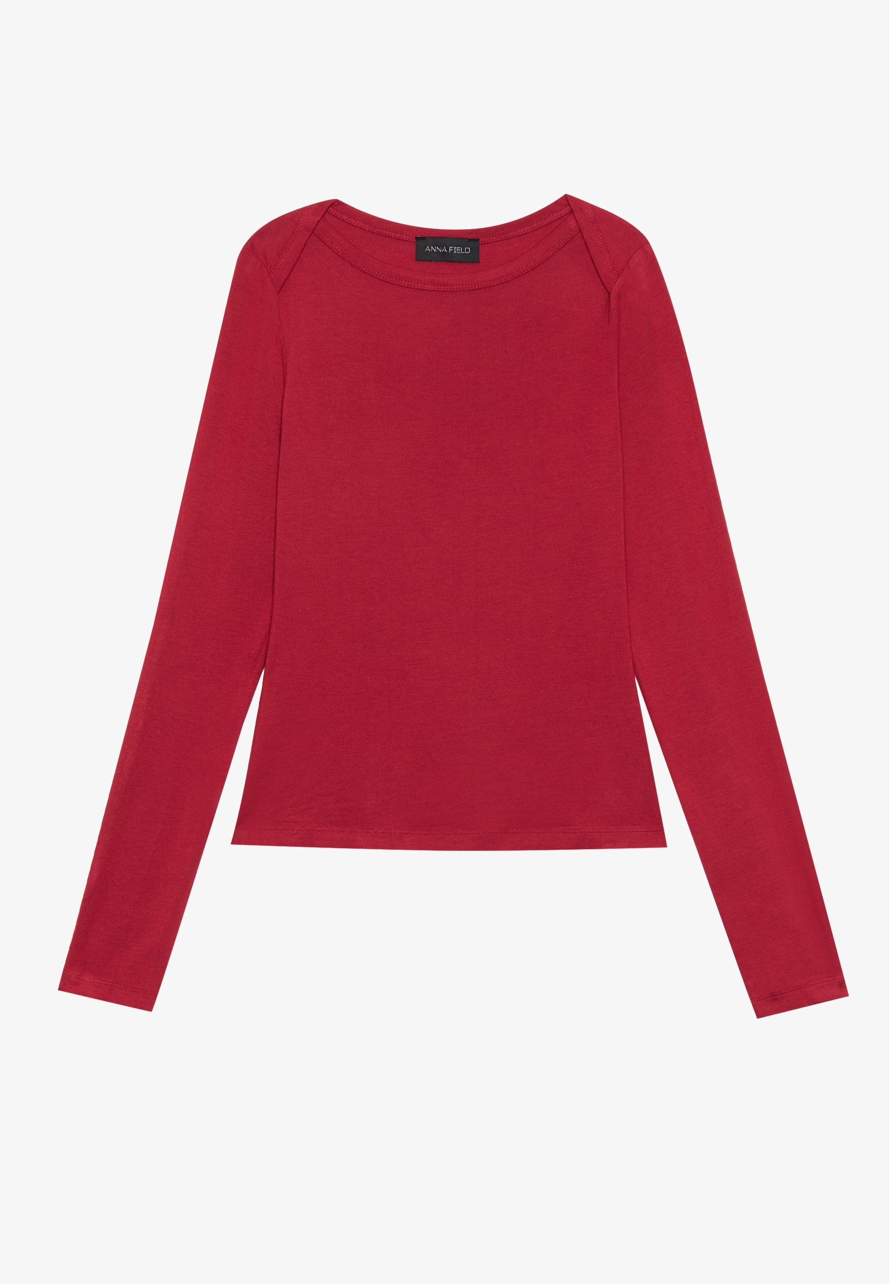 Anna Field 3 PACK - Long Sleeved Top - Egret/rio Red/crown Blue