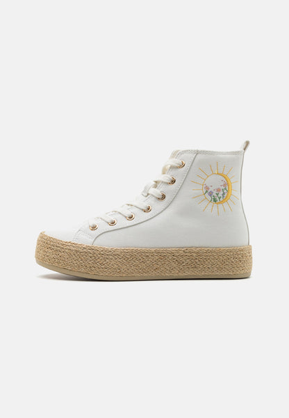 Anna Field High-Top Trainers - Beige