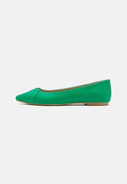 Anna Field Ballet Pumps - Green