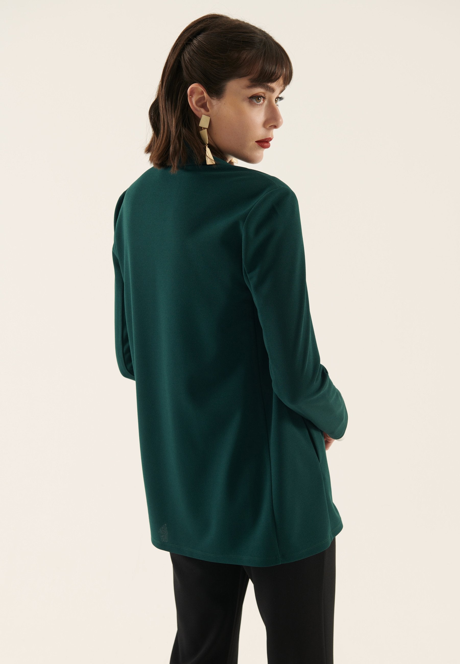 Anna Field Blazer - Dark Green
