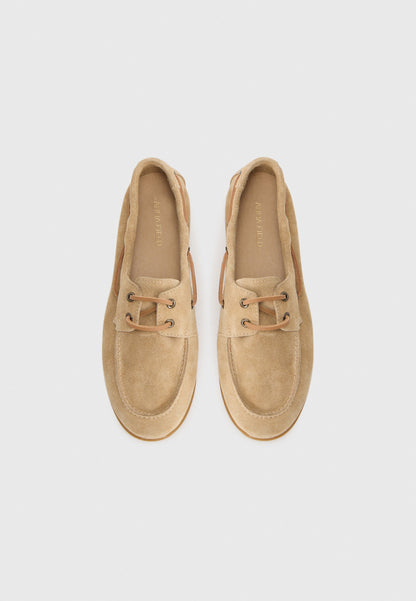 Anna Field LEATHER - Boat Shoes - Tan