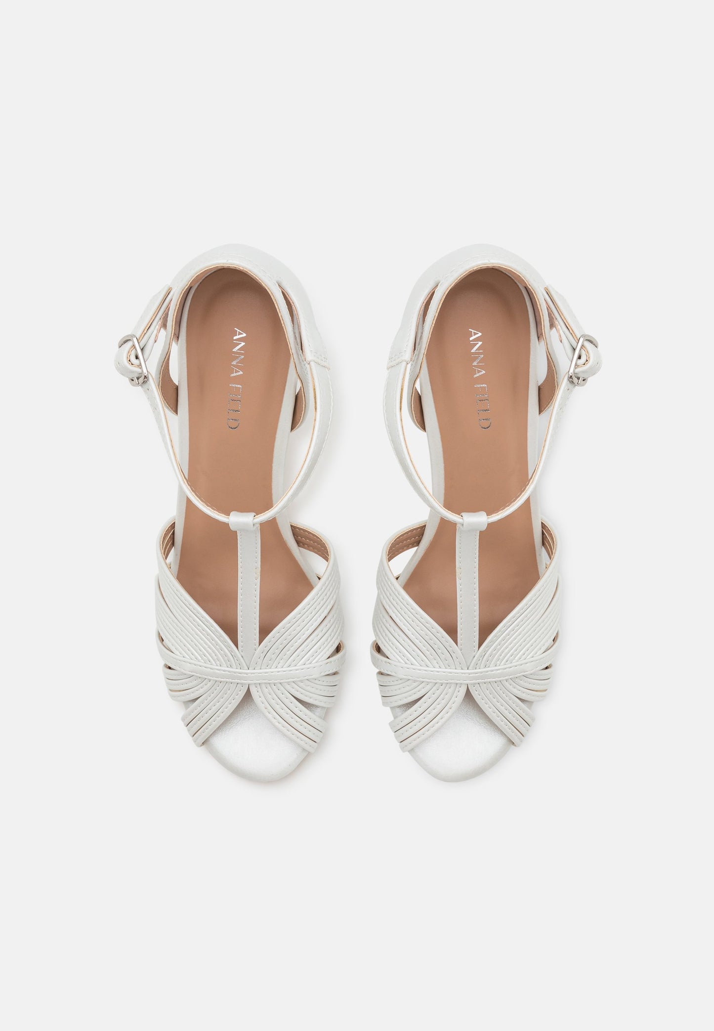 Anna Field High Heeled Sandals - Off-white