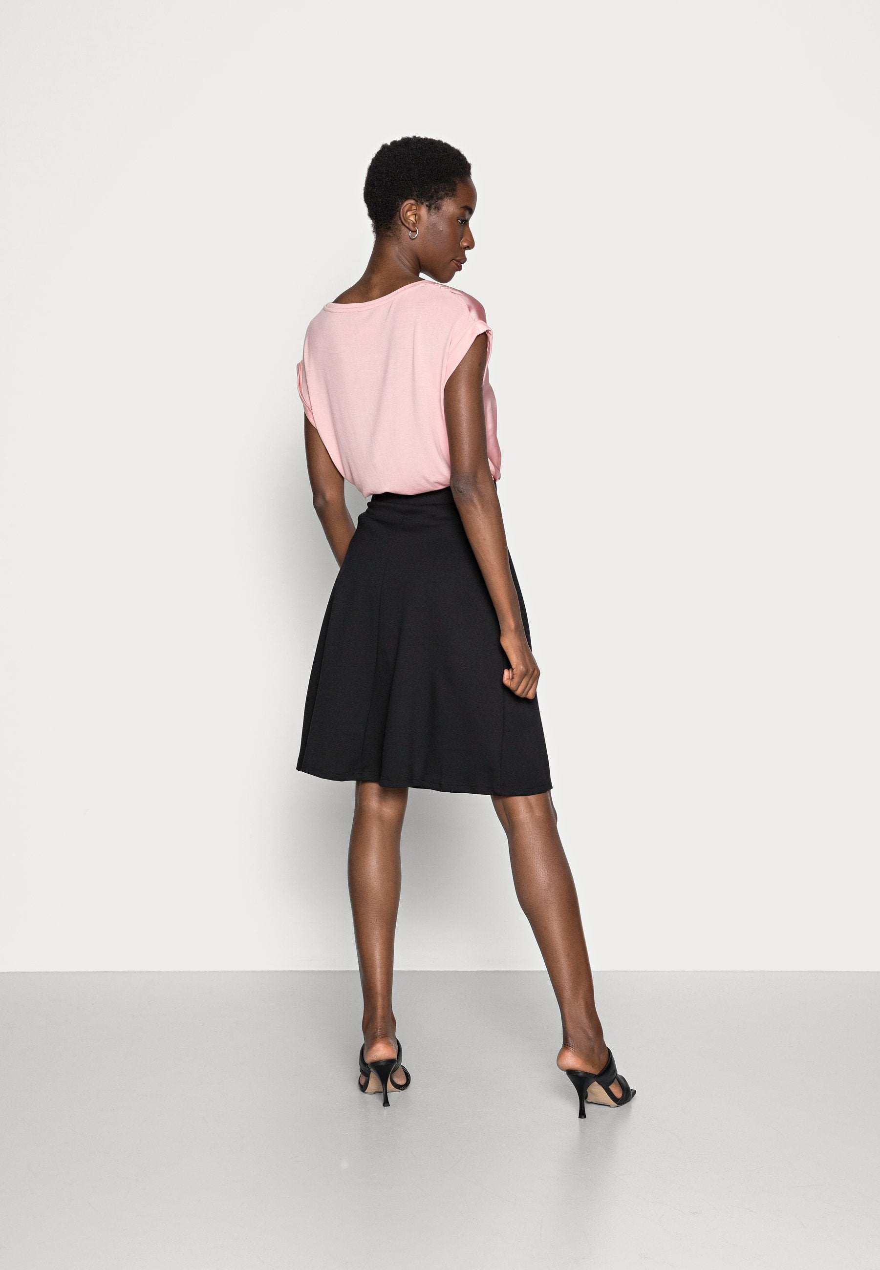 Anna Field A-Line Skirt - Black