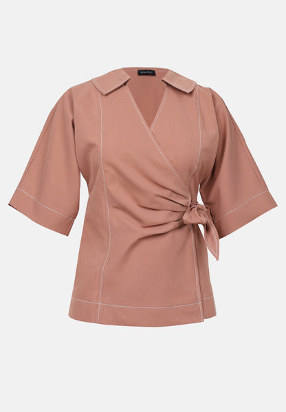 Anna Field Blouse - Nude