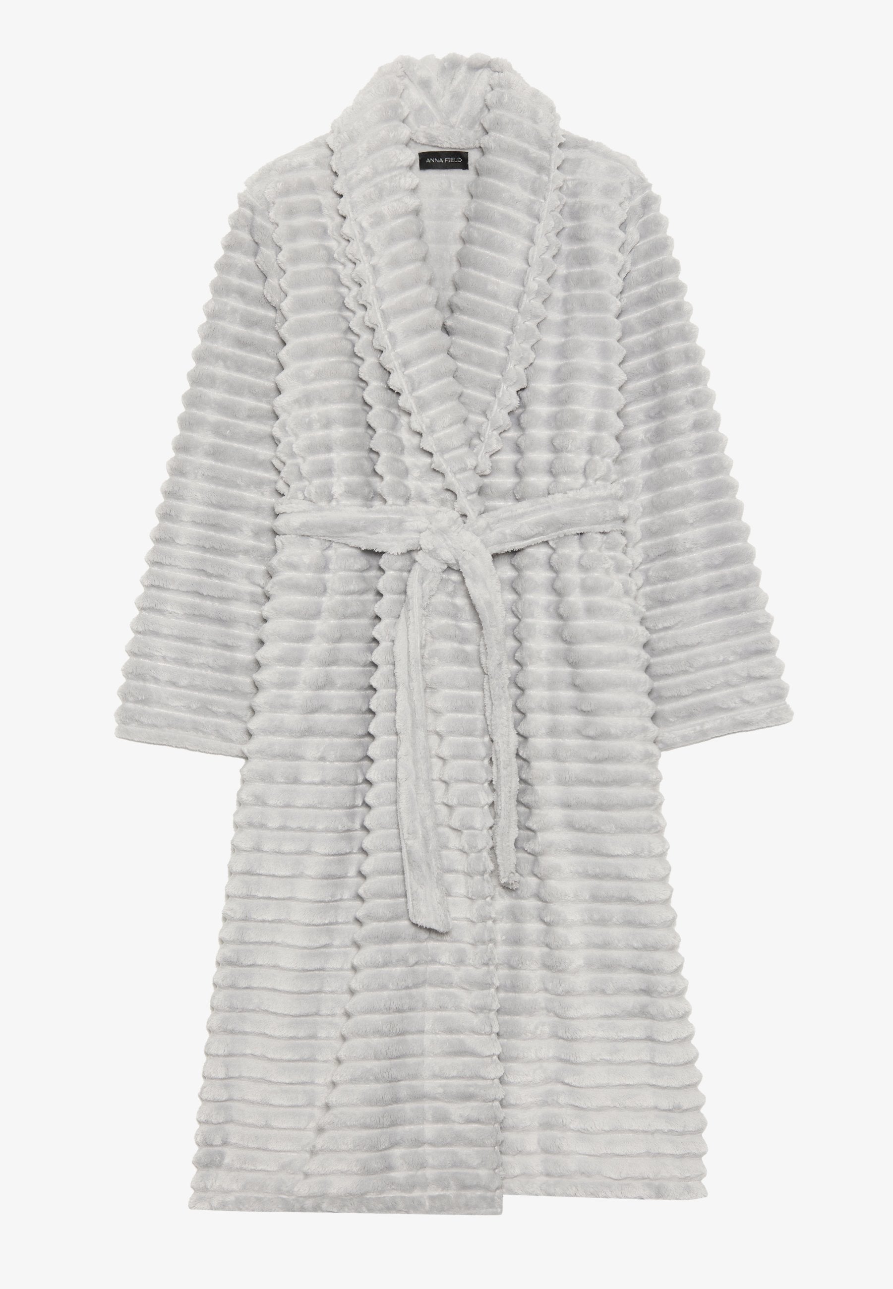 Anna Field Dressing Gown - Grey
