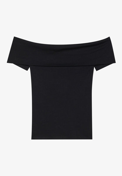 Anna Field OFF SHOULDER TOP - Basic T-shirt - Off-white