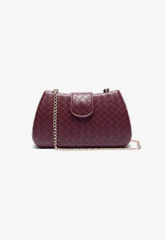 Anna Field Clutch - Bordeaux