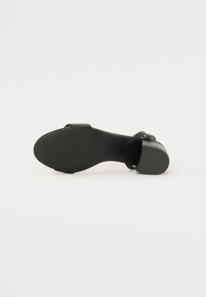 Anna Field Sandals - Black-mottled Black