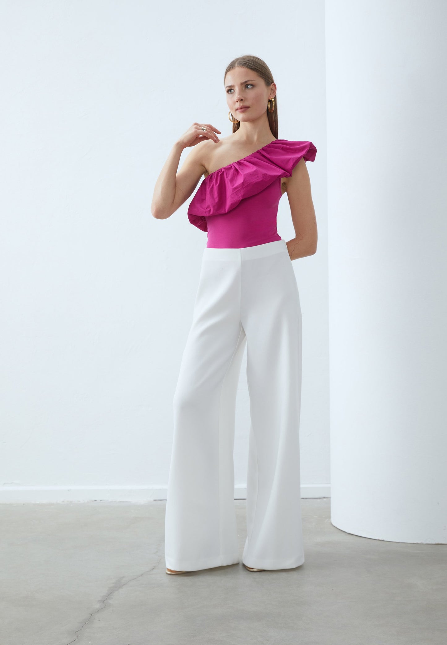 Anna Field Top - Light Pink