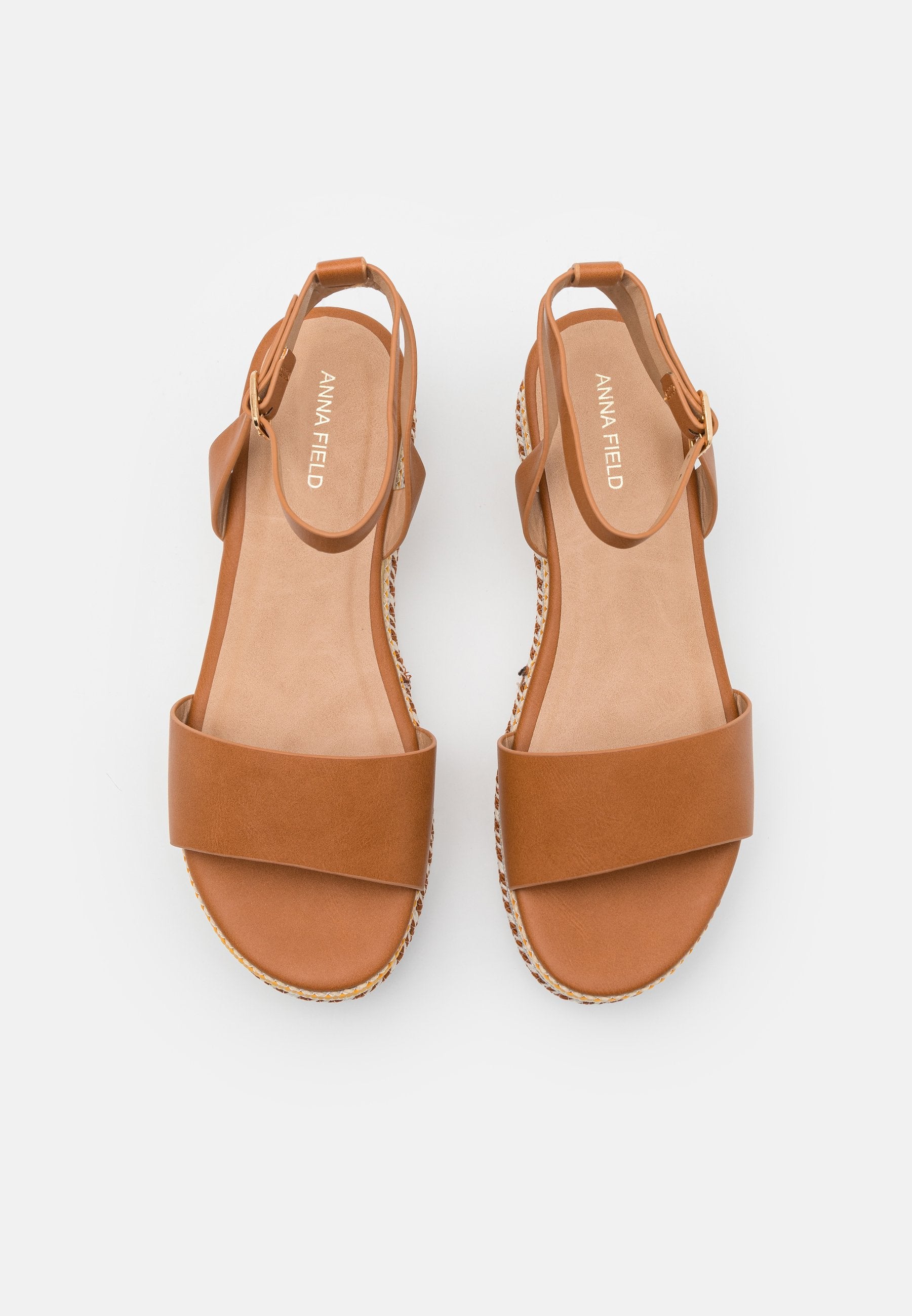 Anna Field Platform Sandals - Cognac