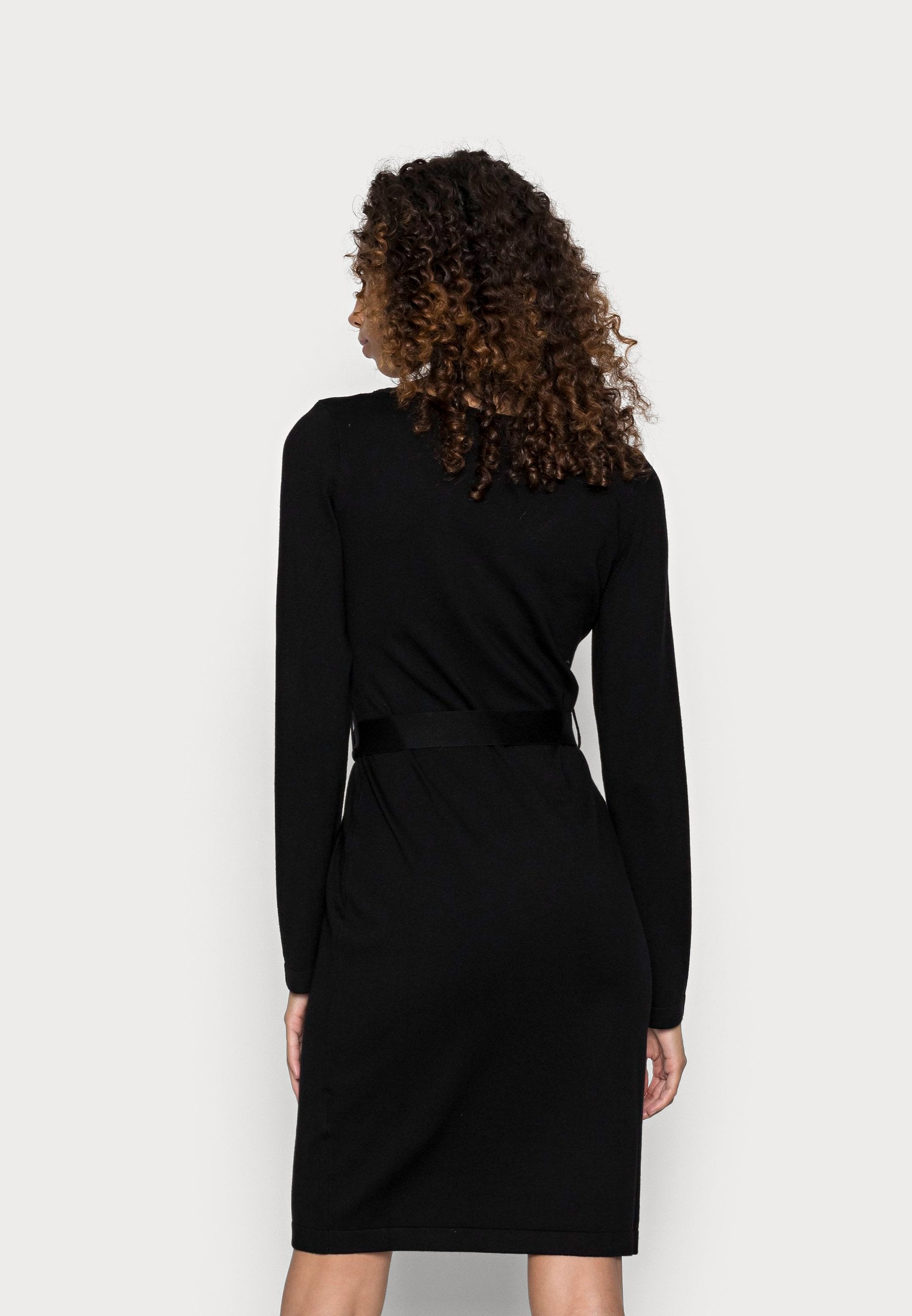 Anna Field Lace Insert V Neckline Loose Dress - Jumper Dress