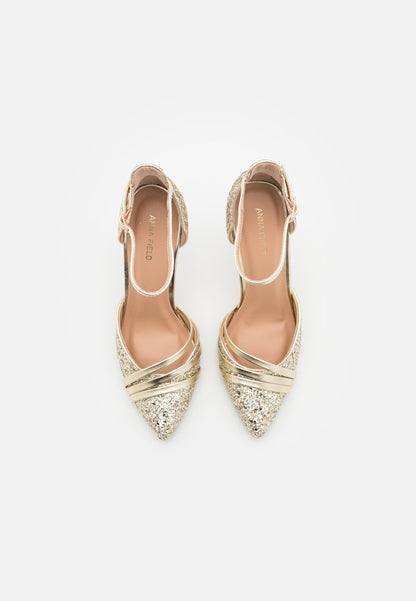 Anna Field Classic Heels - Gold