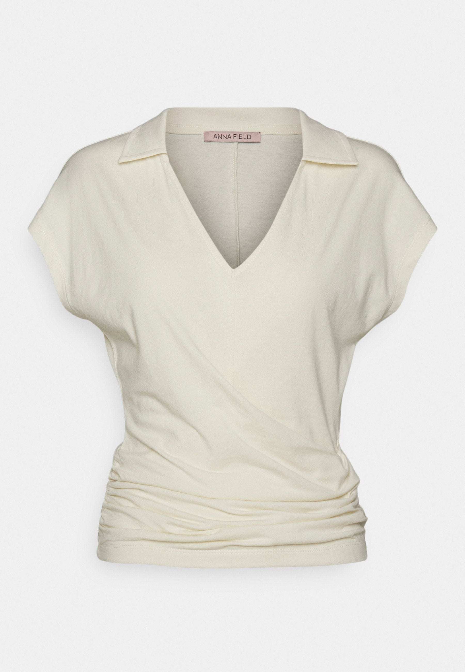 Anna Field Wrap Blouse- Blouse - Offwhite