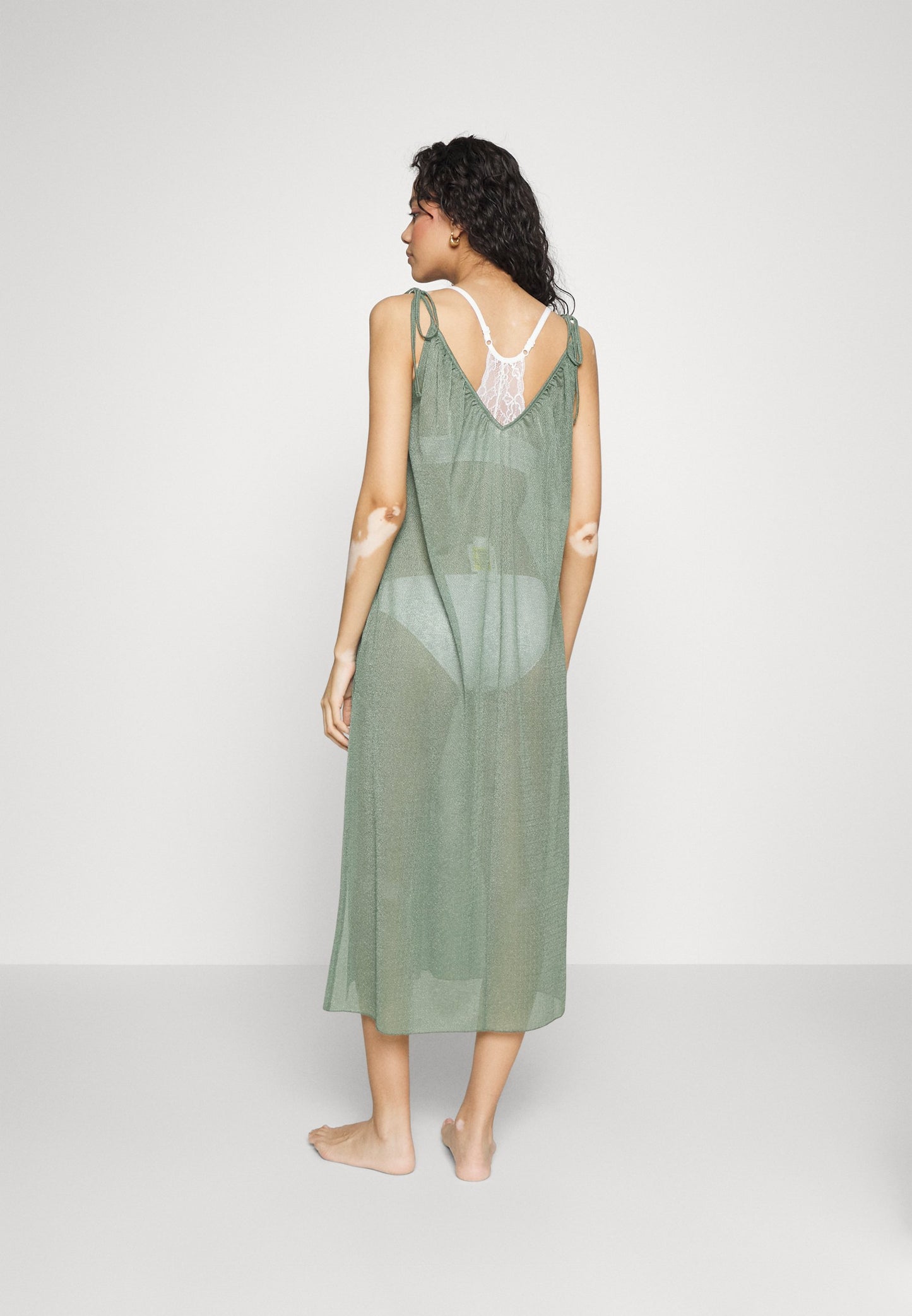 Anna Field Simple Strap Beach Dress - Beach Accessory - Khaki