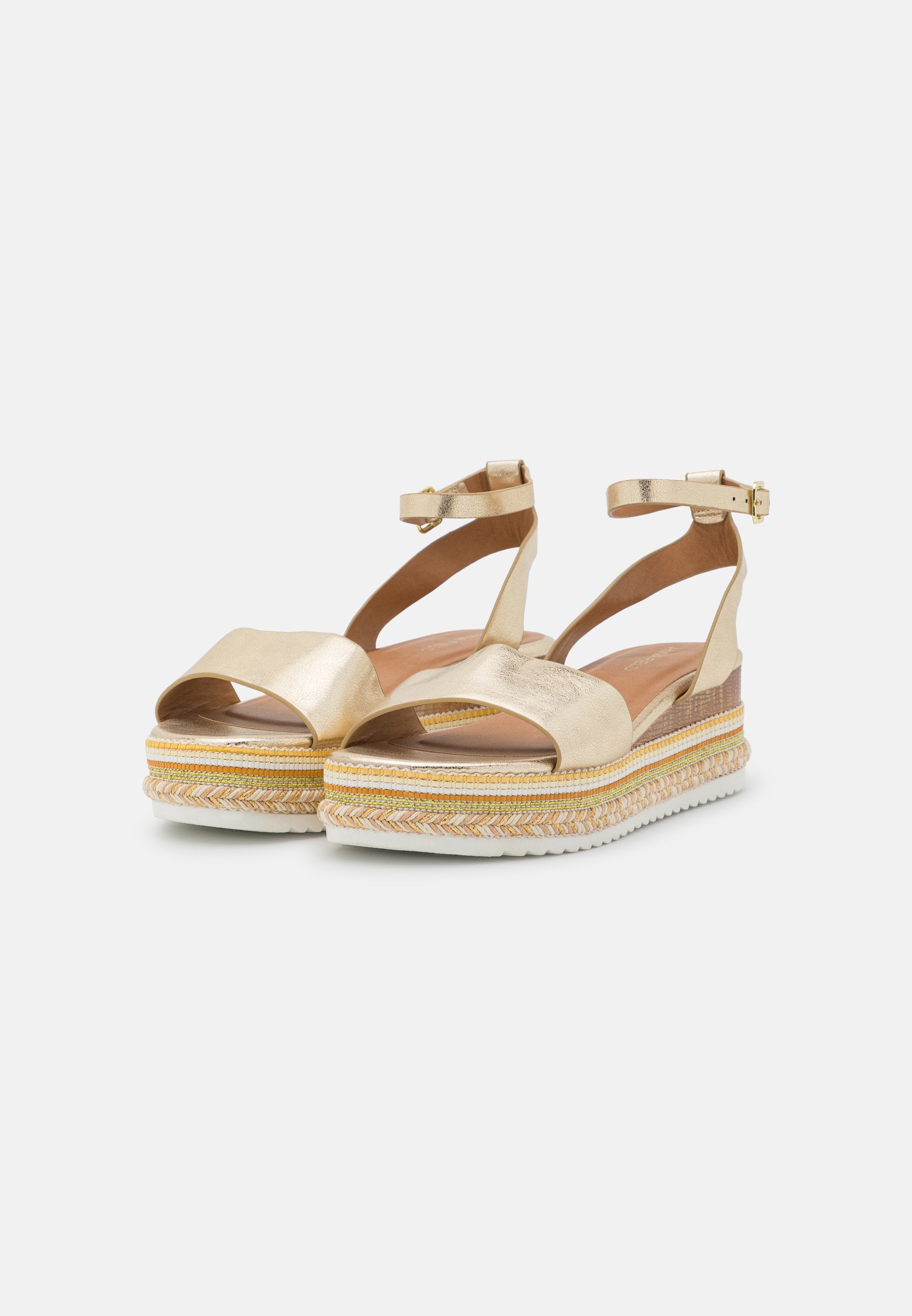 Anna Field Platform Sandals - Gold