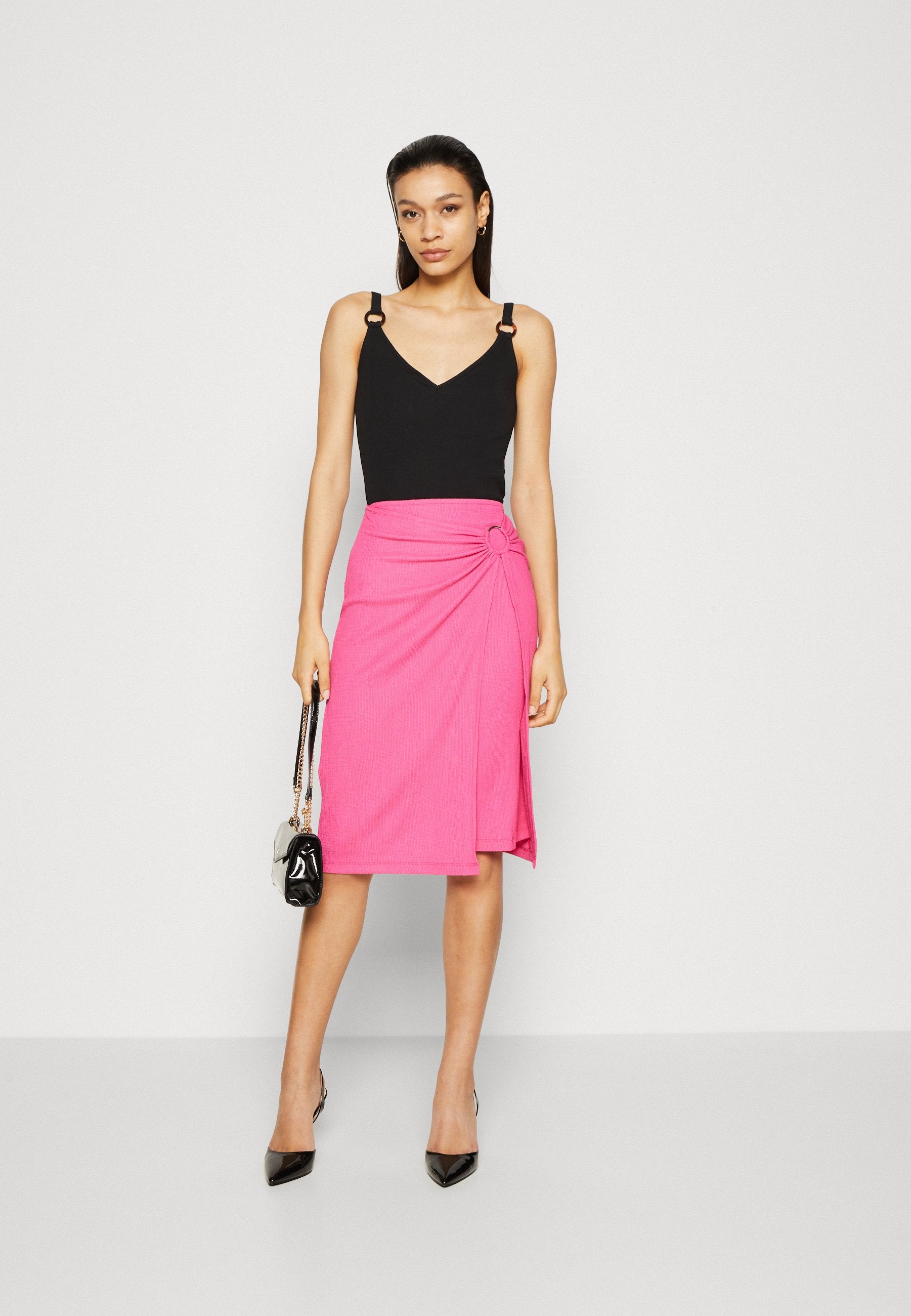 Anna Field Wrap Skirt - Pink