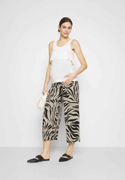  Trousers - Black/Off-White