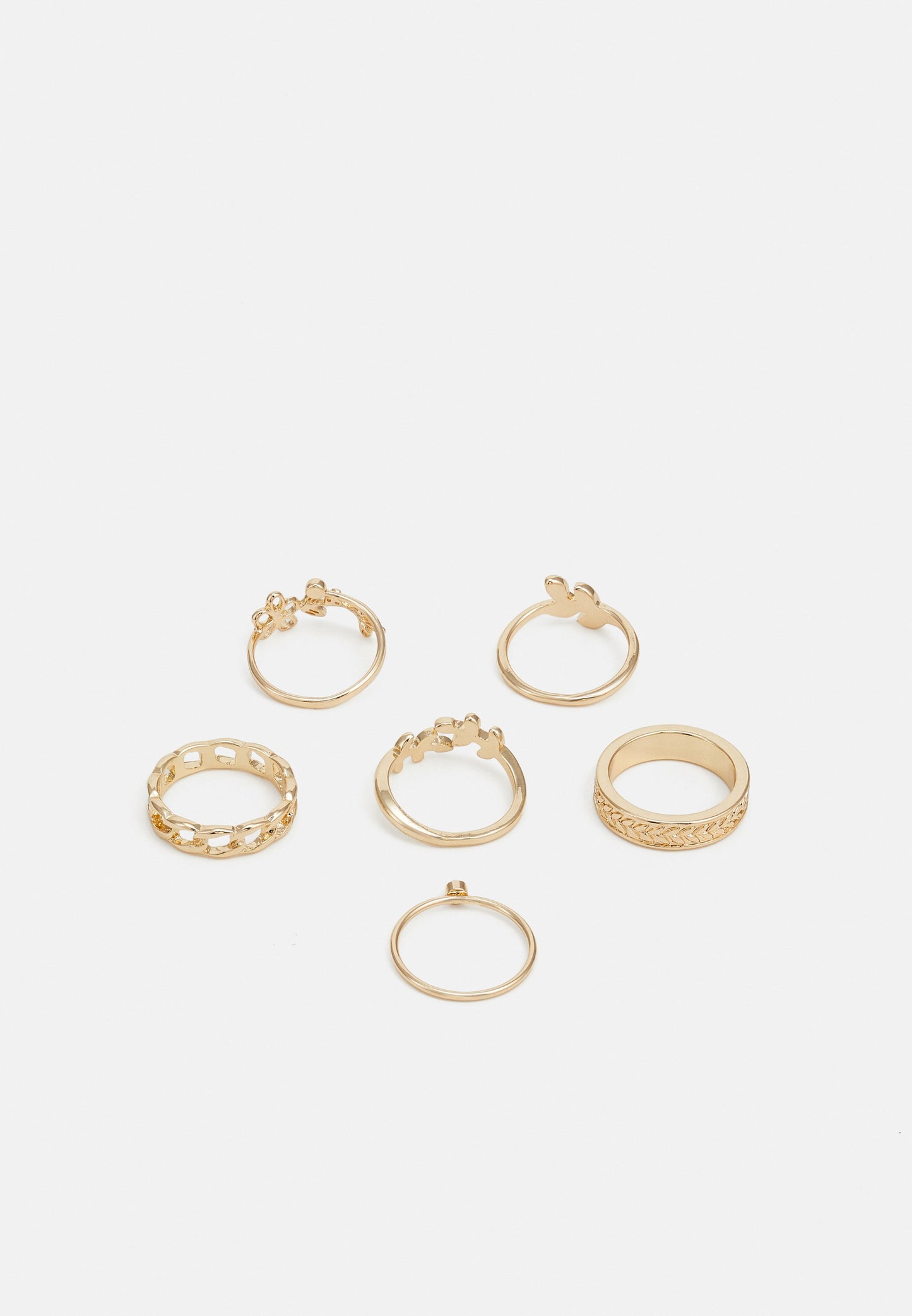 Anna Field 6 PACK - Ring - Gold-coloured