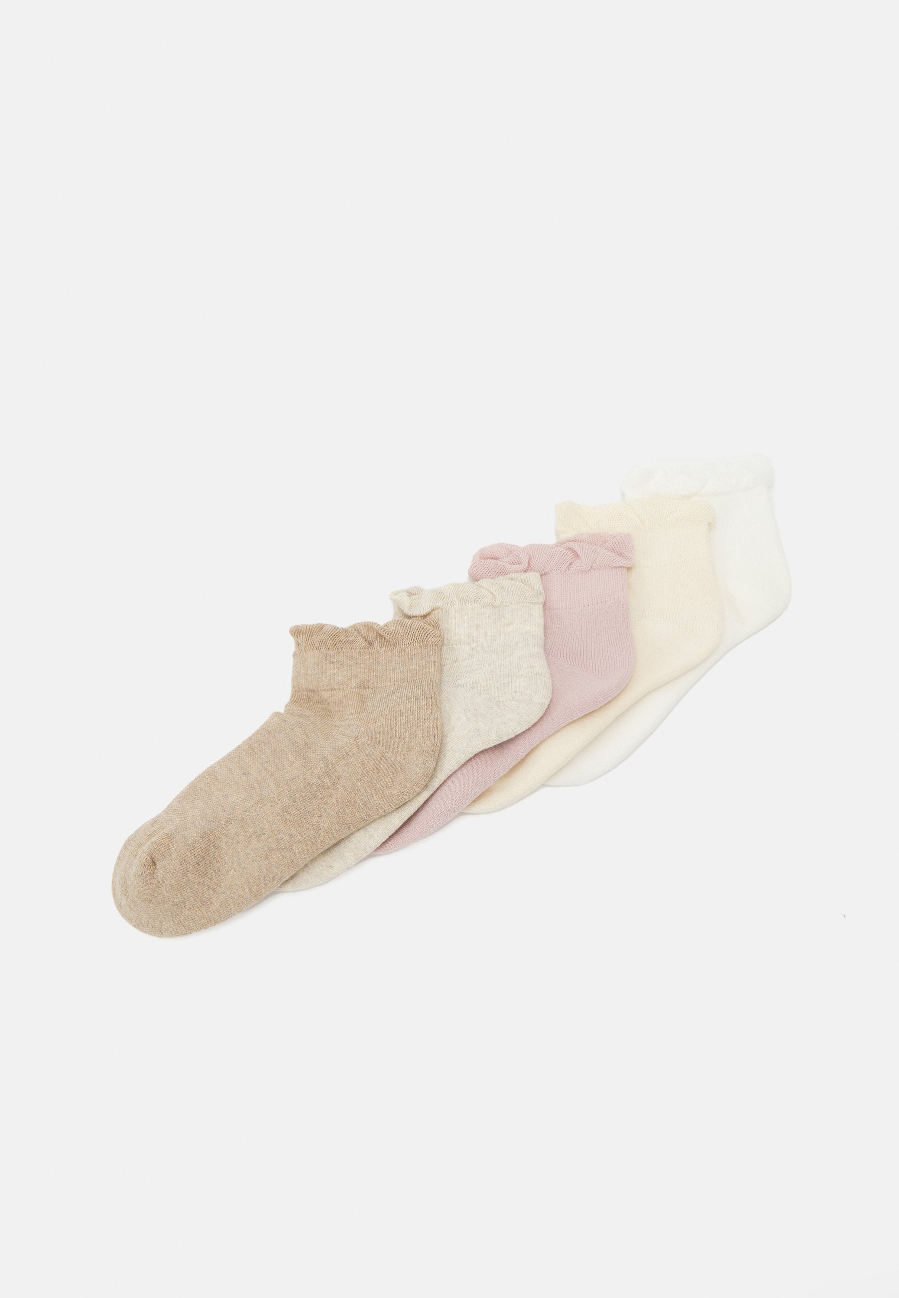Anna Field 5 PACK - Socks - White/beige/lilac