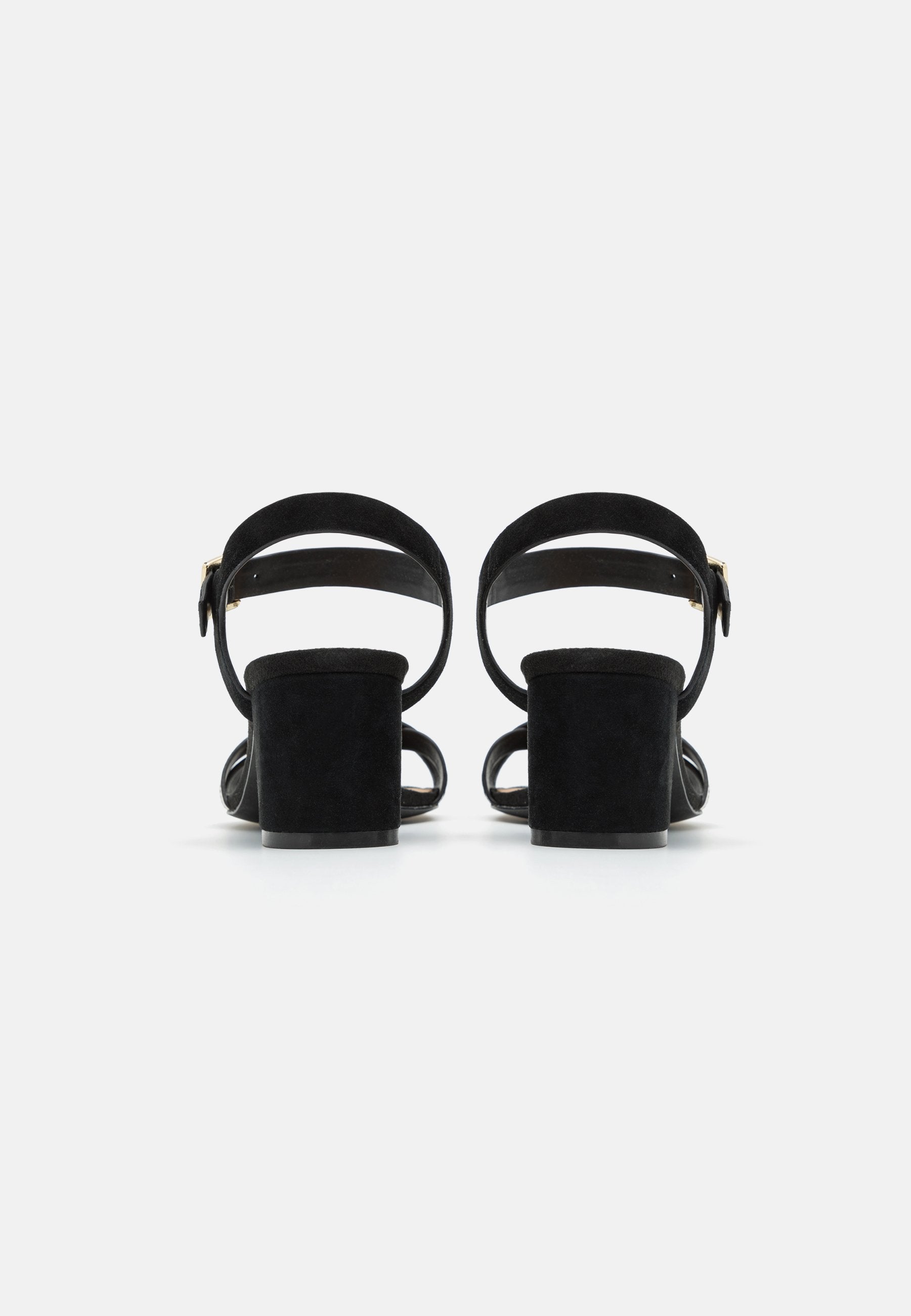 Anna Field LEATHER - Sandals - Black