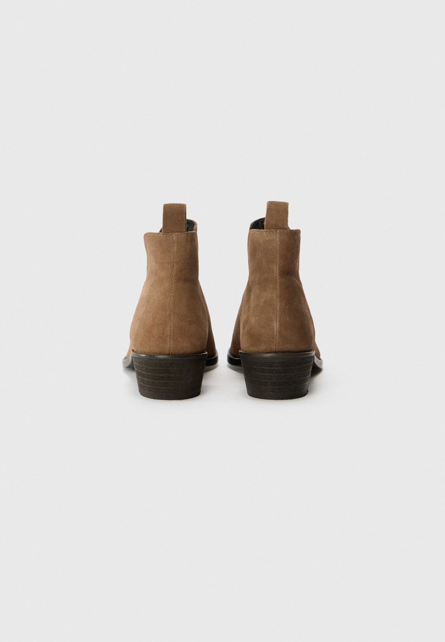 Anna Field LEATHER - Cowboy/biker Ankle Boot - Taupe