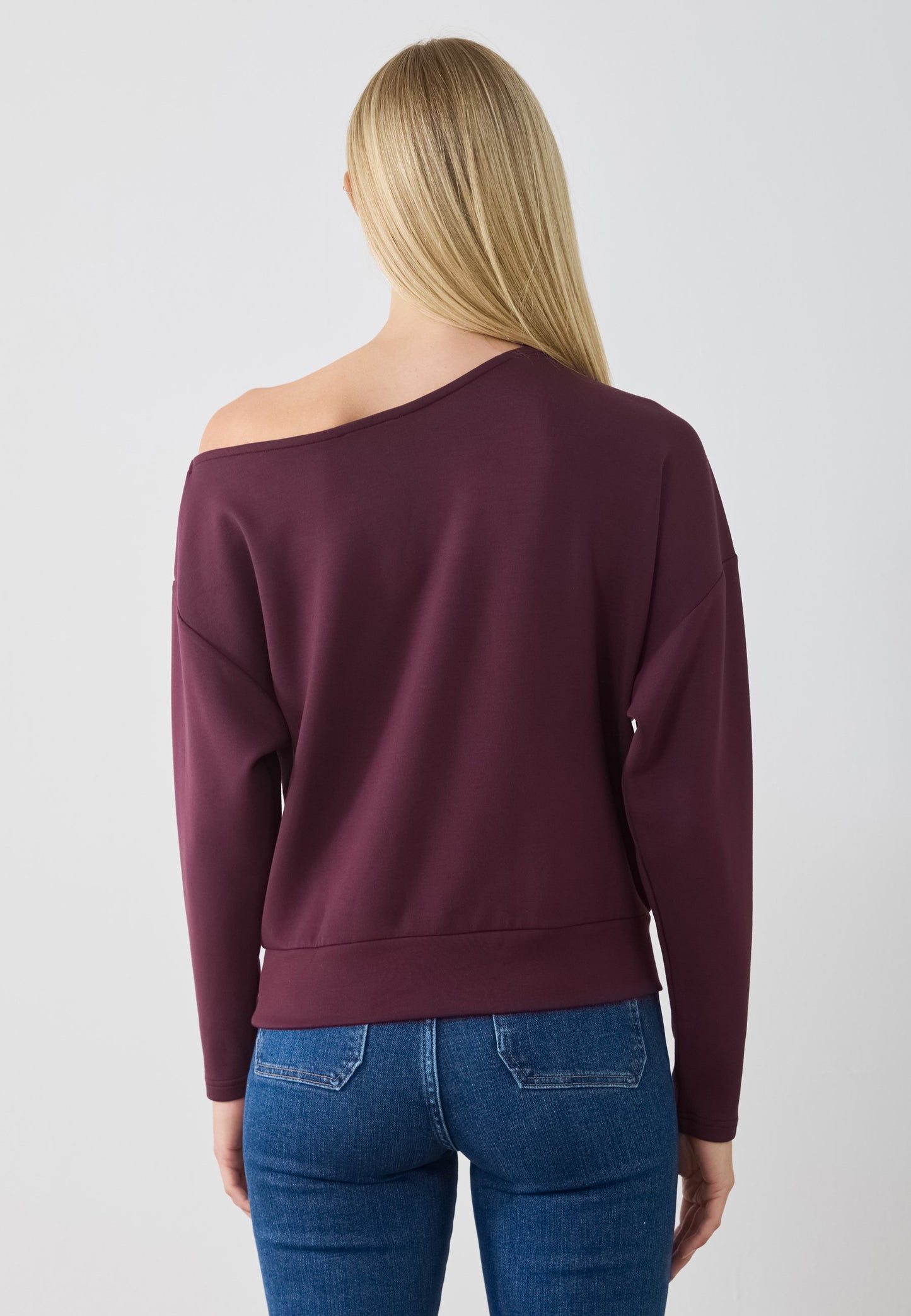 Anna Field SOFT TOUCH - Sweatshirt - Winetasting