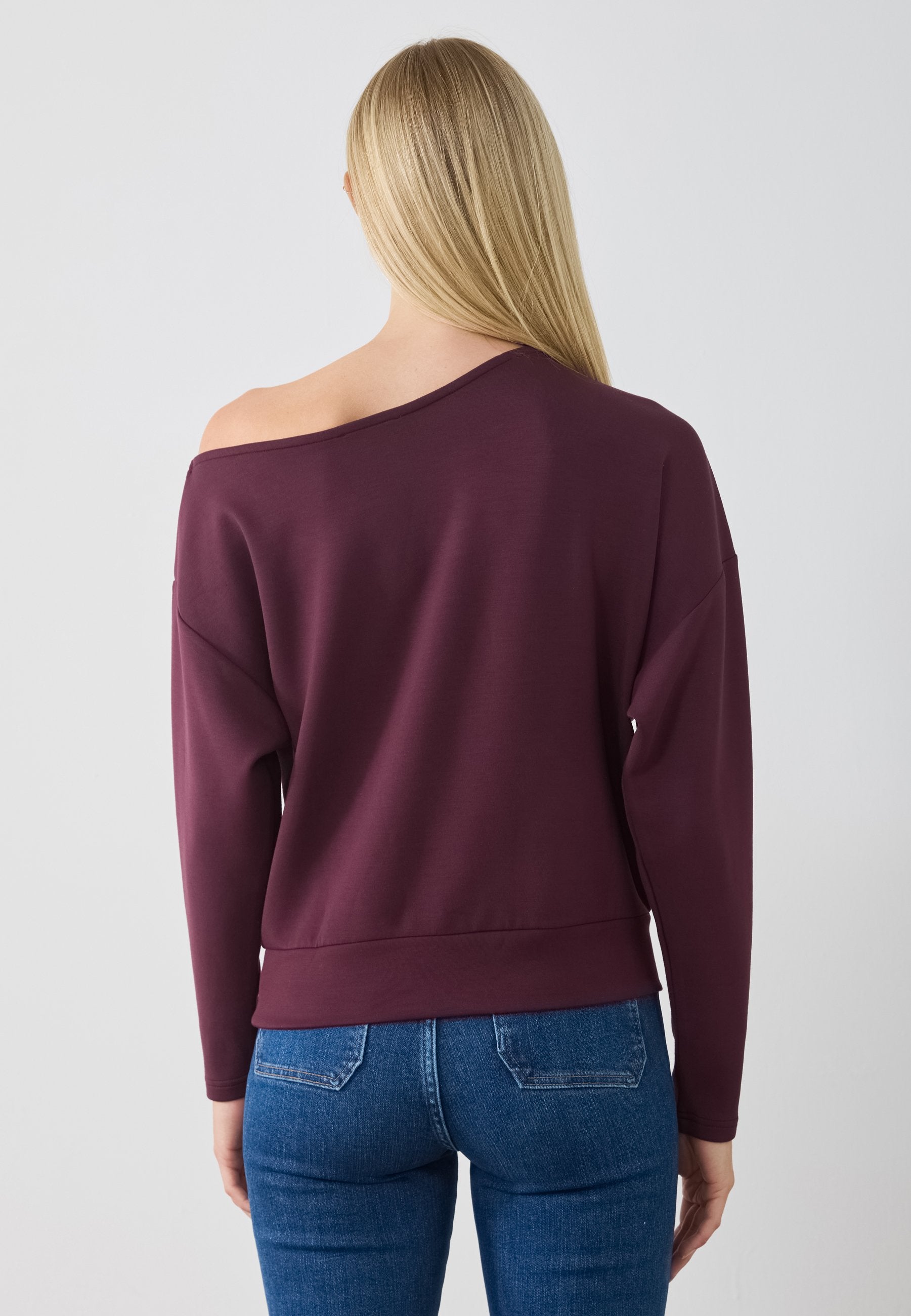 Anna Field SOFT TOUCH - Sweatshirt - Winetasting