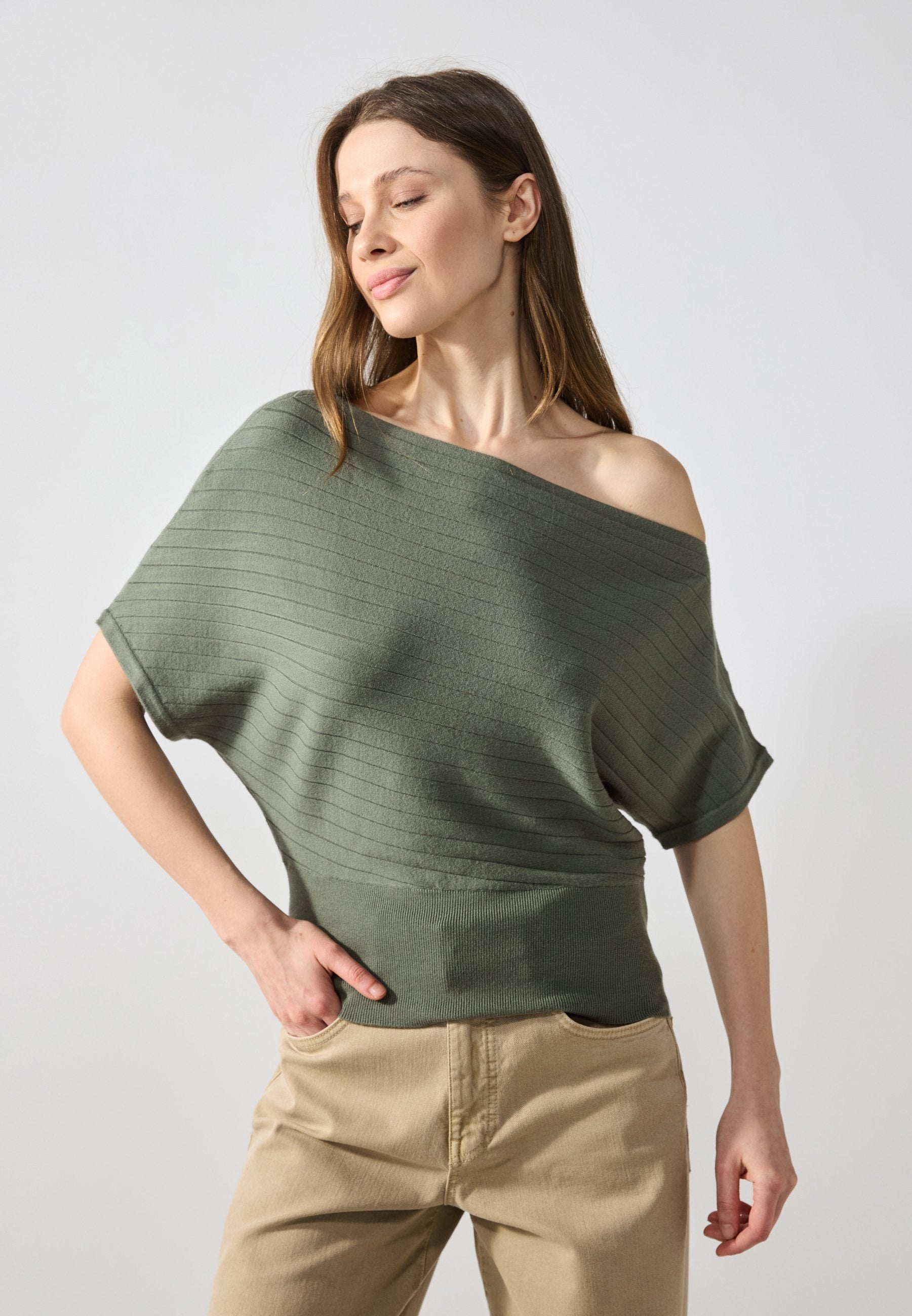 Anna Field Print T-shirt - Laurel Wreath