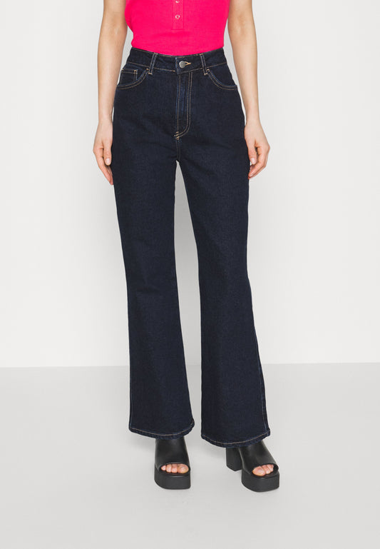  Kick Flare - Bootcut Jeans - Dark Blue Denim