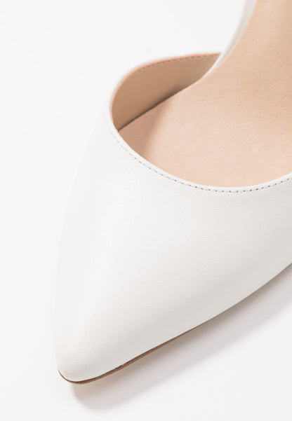 Anna Field Leather Pumps - High Heels - White