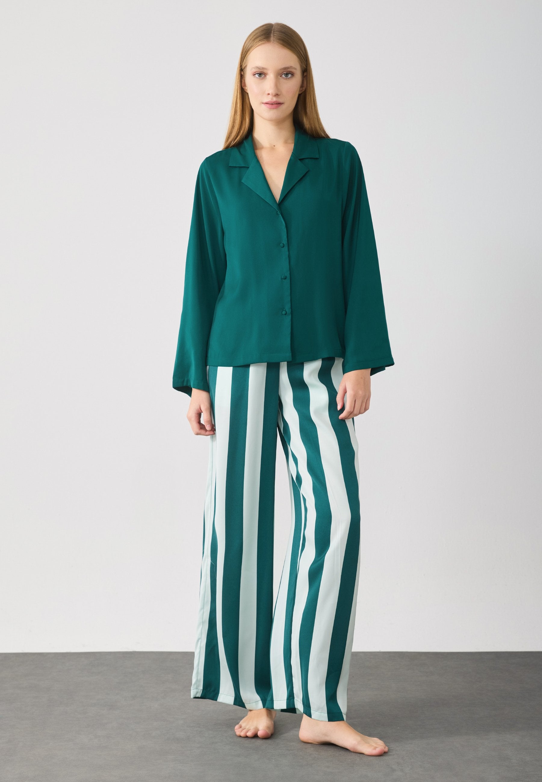 Anna Field SET - Pyjama Set - Green