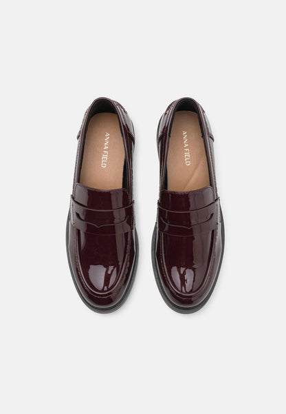 Anna Field Slip-ons - Bordeaux