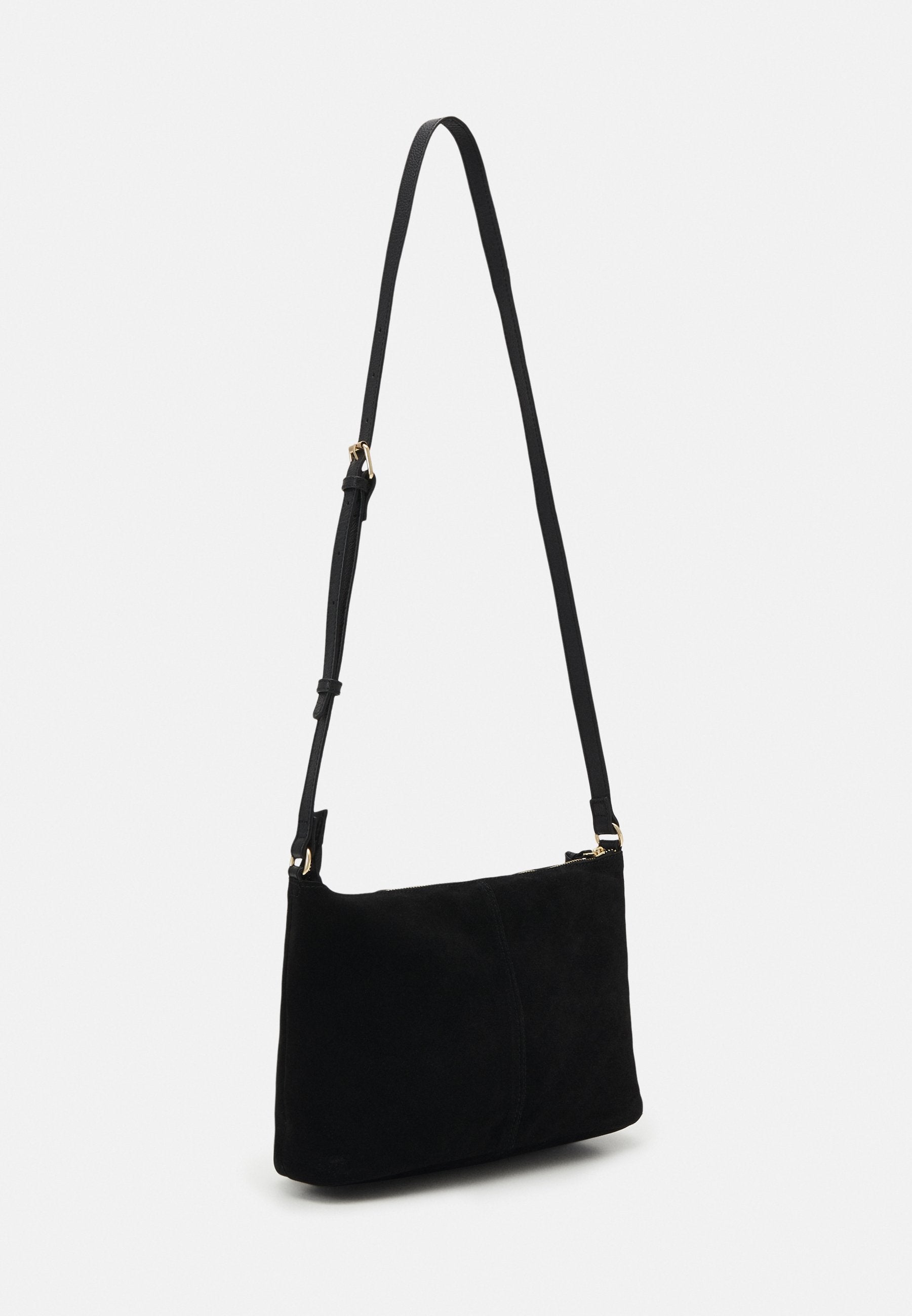 Anna Field LEATHER - Cross Body Bag - Black